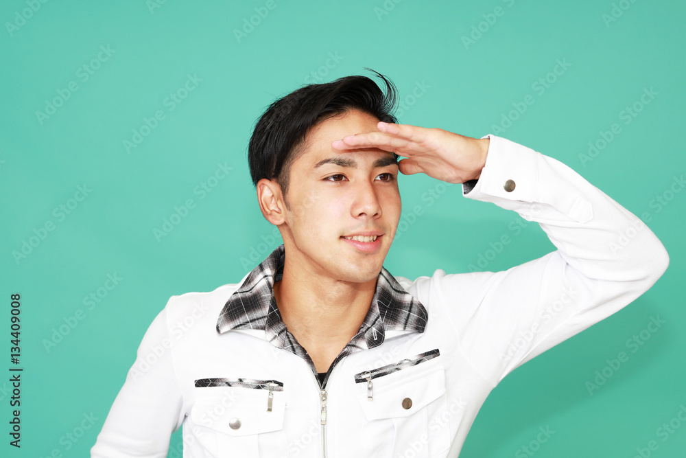 笑顔の男性 笑顔の男性