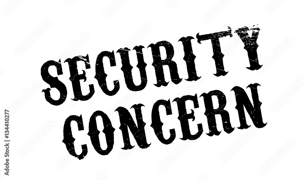 Security Concern rubber stamp. Grunge design with dust scratches. Effects can be easily removed for a clean, crisp look. Color is easily changed. Security Concern rubber stamp. Grunge design with dust scratches. Effects can be easily removed for a clean, crisp look. Color is easily changed.
