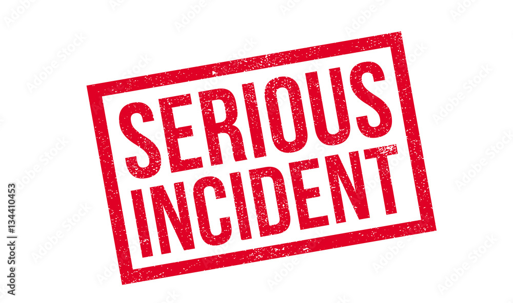 Serious Incident rubber stamp. Grunge design with dust scratches. Effects can be easily removed for a clean, crisp look. Color is easily changed. Serious Incident rubber stamp. Grunge design with dust scratches. Effects can be easily removed for a clean, crisp look. Color is easily changed.