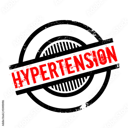 Hypertension rubber stamp