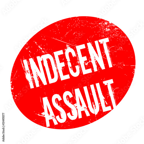 Indecent Assault rubber stamp
