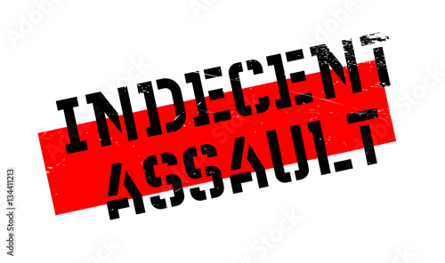Indecent Assault rubber stamp