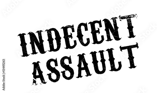 Indecent Assault rubber stamp