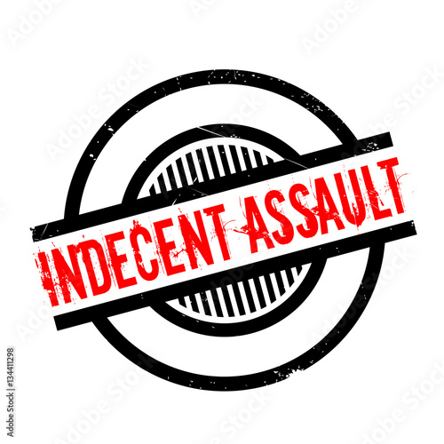 Indecent Assault rubber stamp