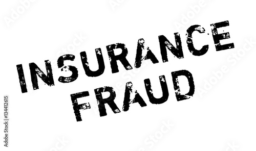 Insurance Fraud rubber stamp
