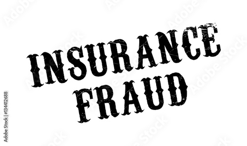 Insurance Fraud rubber stamp