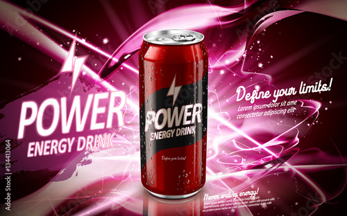 power drink red