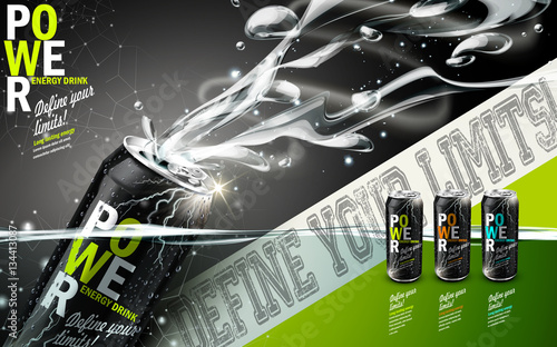 power drink tricolor