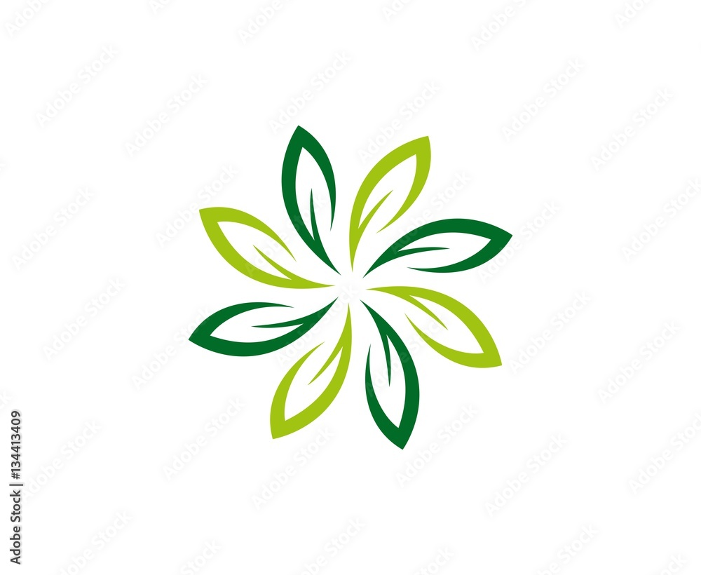 Flower logo Flower logo