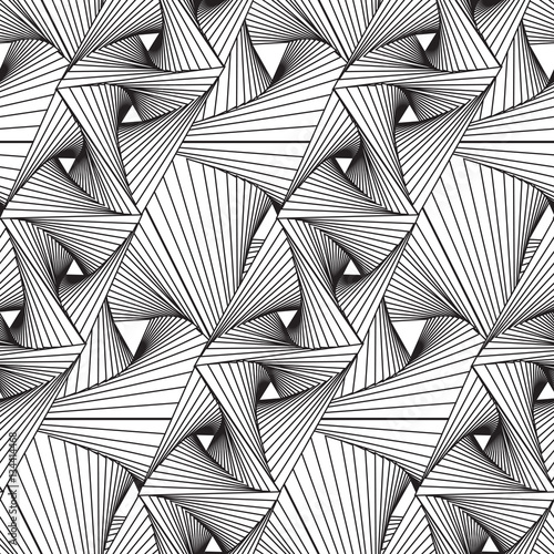 Abstract geometry seamless pattern