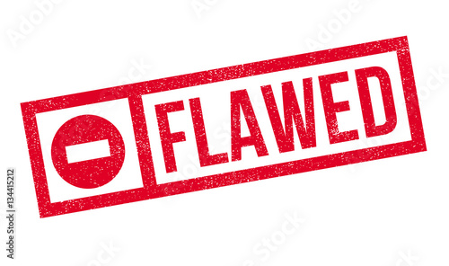 Flawed rubber stamp
