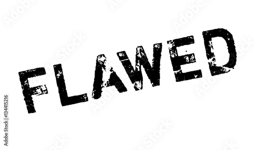 Flawed rubber stamp