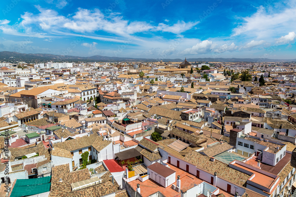 Naklejka premium Panoramic view of Cordoba