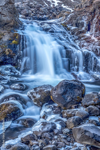 Waterfall in Iceland