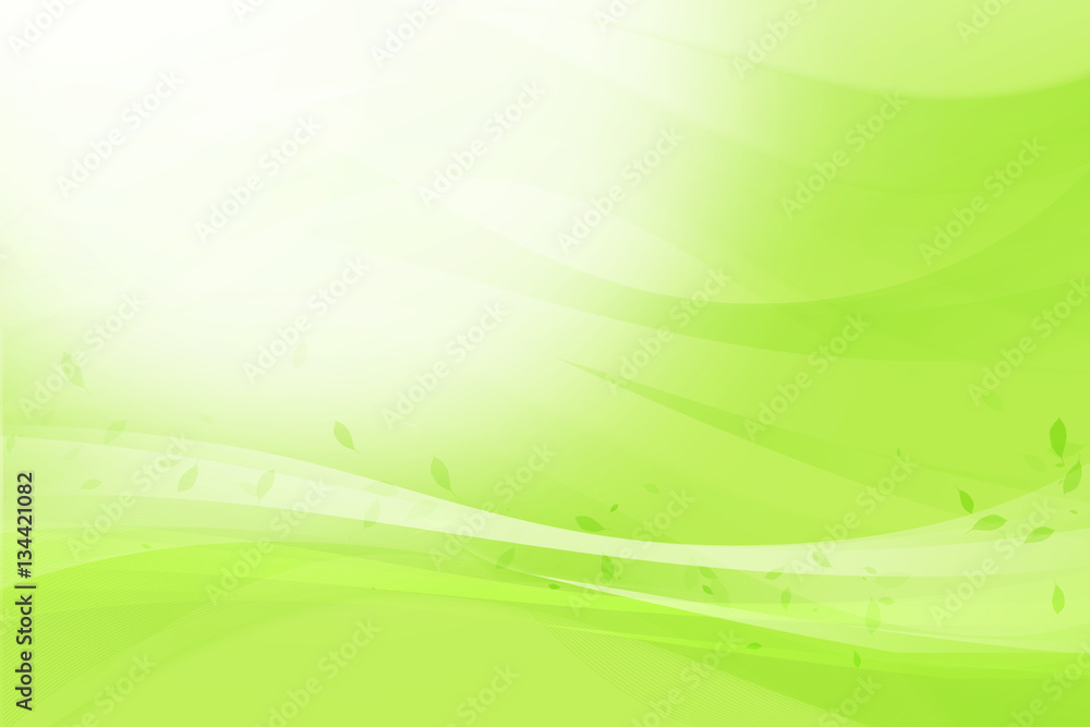 Obraz premium 抽象的な背景 新緑