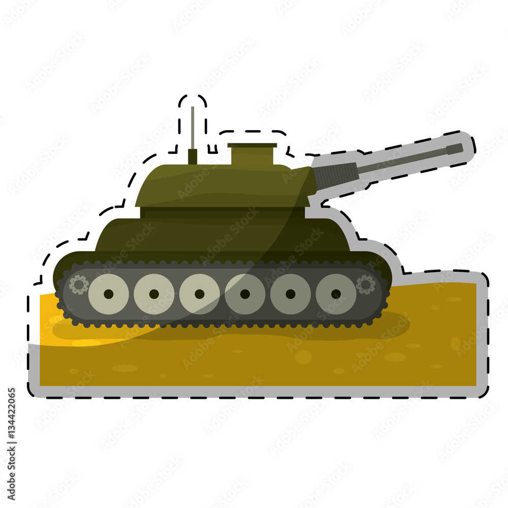 tank army related  icons image vector illustration design
