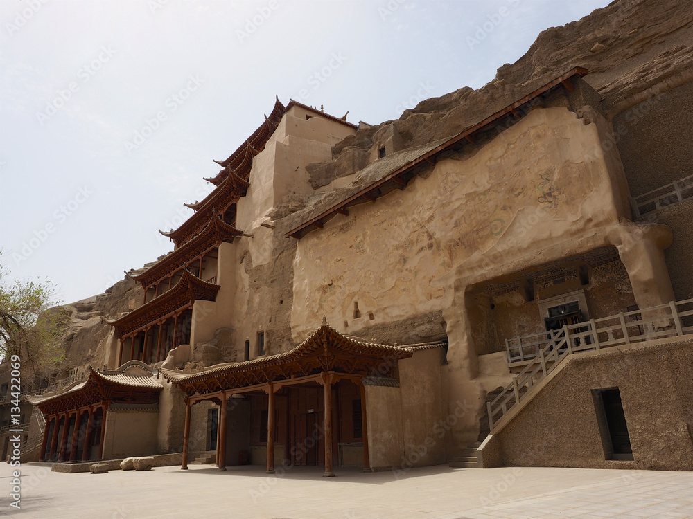 Mogao Grottoes,Dunhuang,Gansu,China