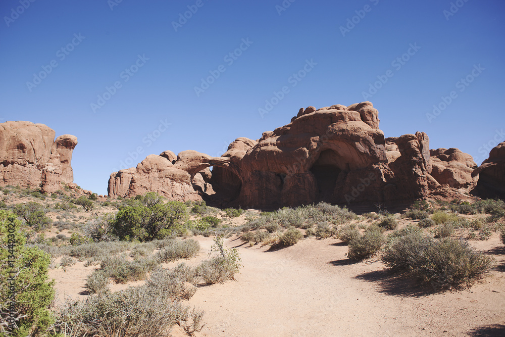 Fototapeta premium Moab Utah mountains