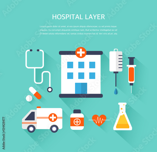 Hospital illustration