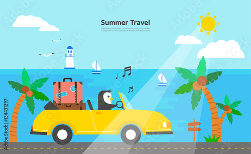 Summer illustration