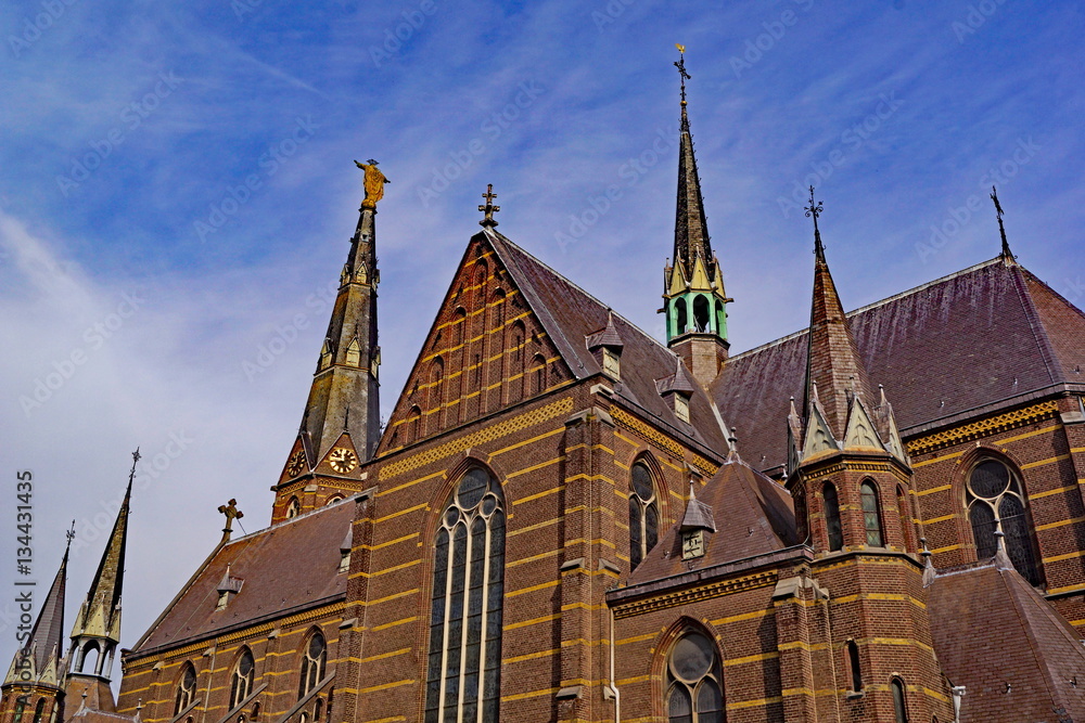 Fototapeta premium Augustinuskerk in EINDHOVEN ( Niederlande )
