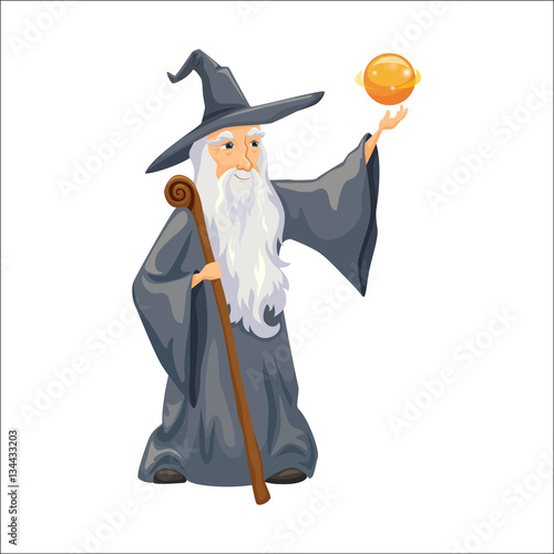 Wizard. Old man