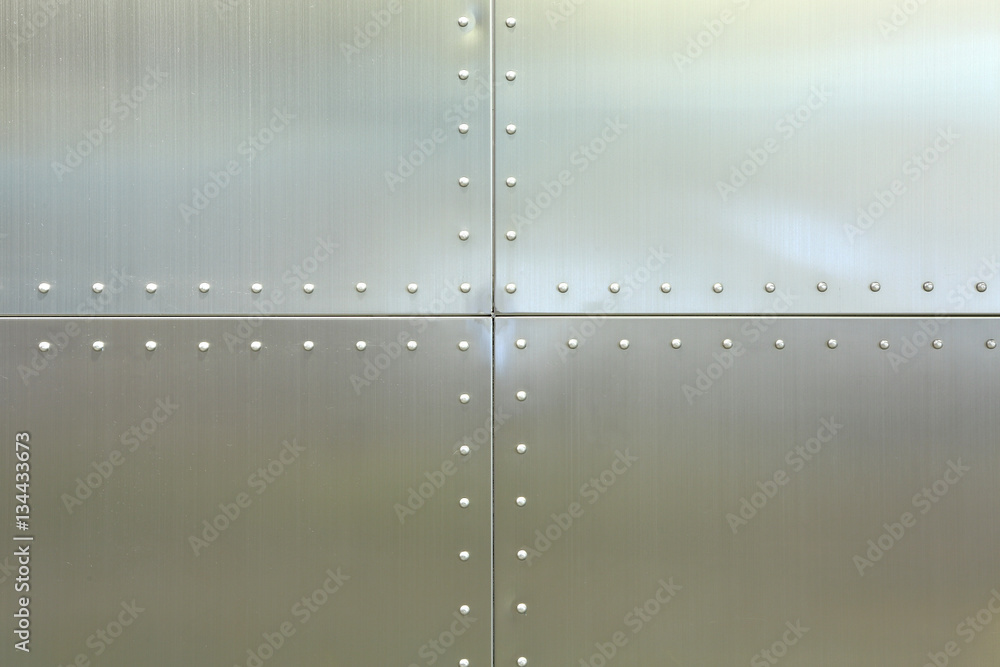 Obraz premium metal background of a office building