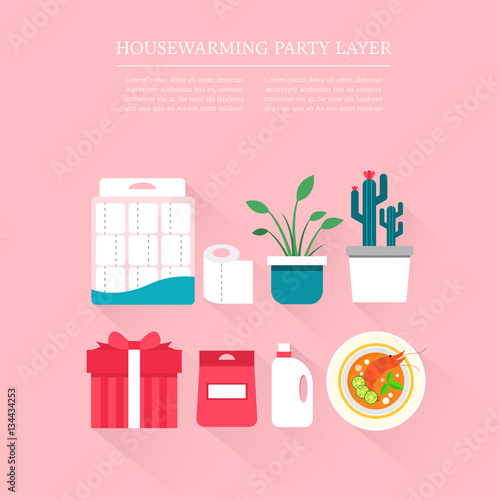 housewarming party layer set