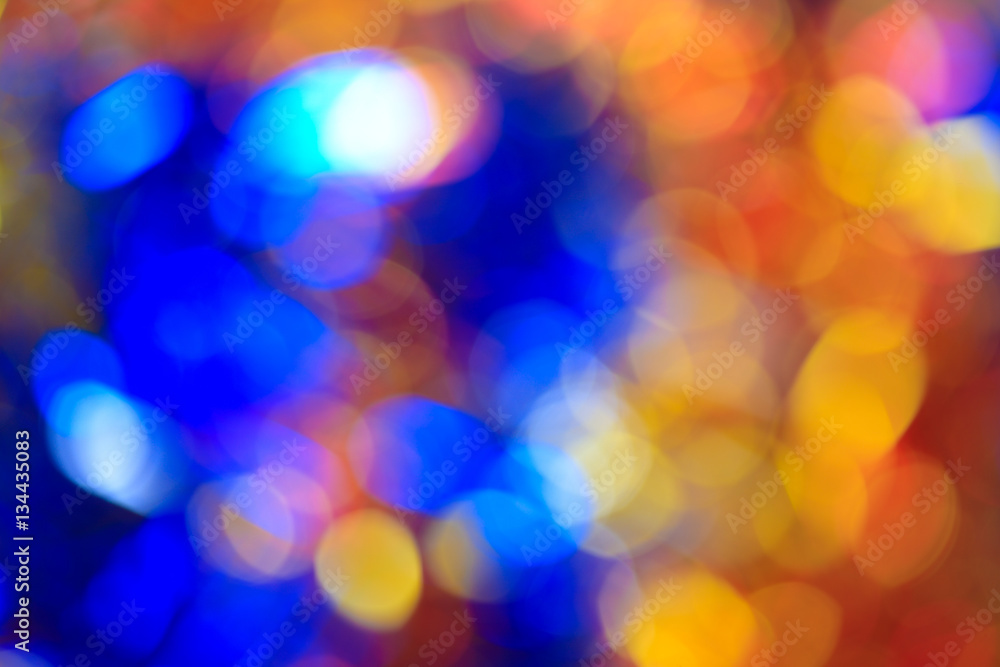 Blurry focus lighting color effects defocused background Blurry focus lighting color effects defocused background