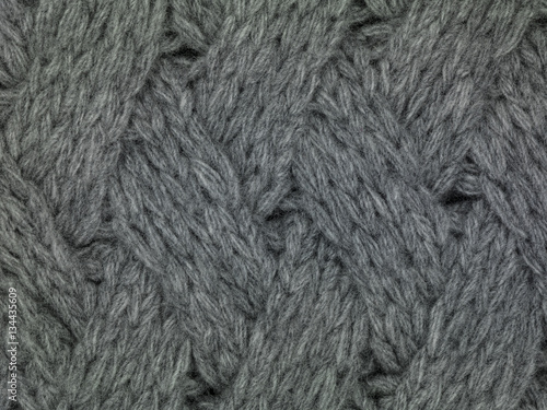 Grey sweater close up background 