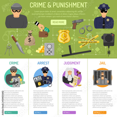 Crime and Punishment infographics