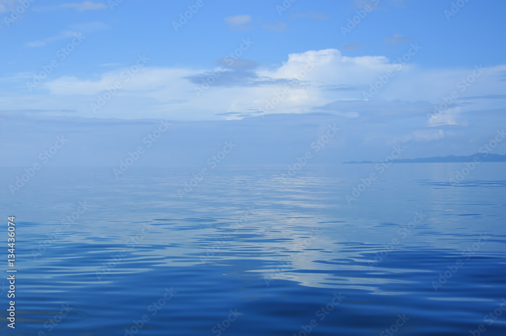 Blue sea 