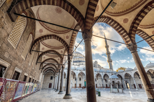 The Blue Mosque Istanbul, Turkey. Sultanahmet Camii.