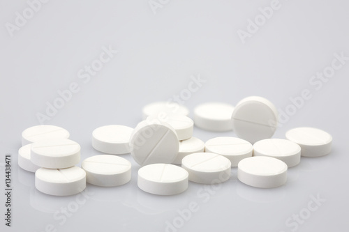 Mehrere Tabletten  Nahaufnahme