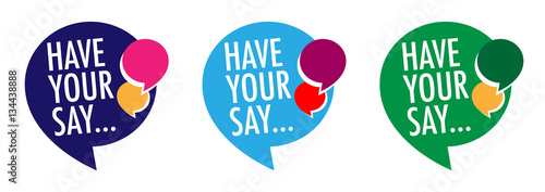 Have your say !