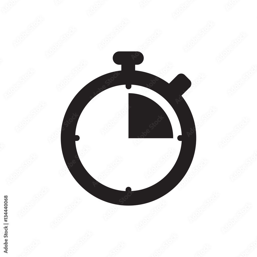 stopwatch icon illustration stopwatch icon illustration