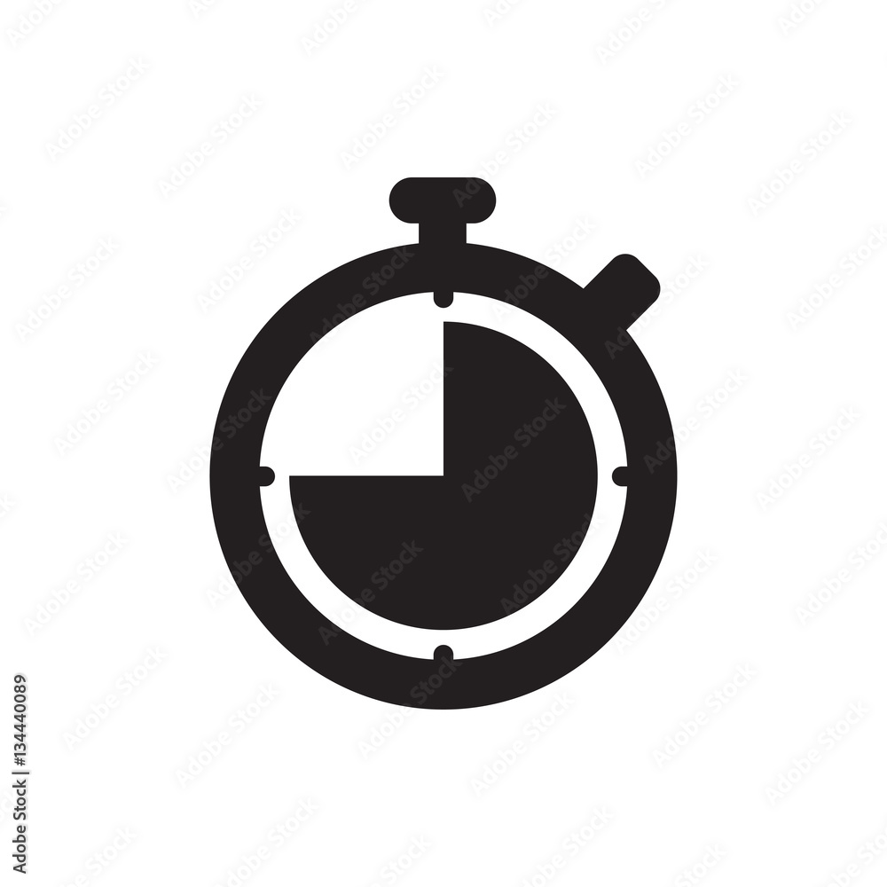 stopwatch icon illustration stopwatch icon illustration