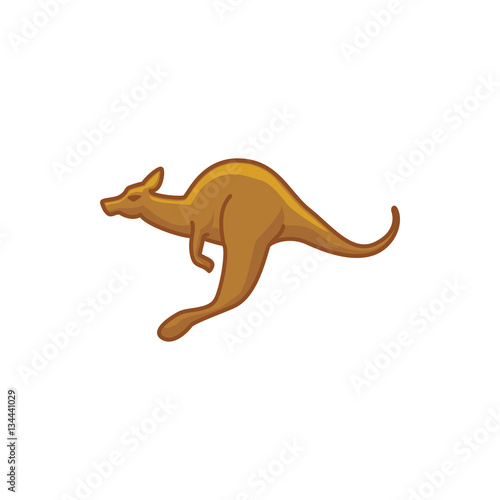 cangaroo icon illustration