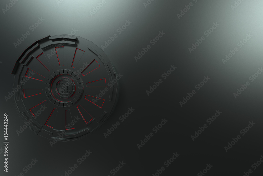Dark futuristic technological background with glowing lines Dark futuristic technological background with glowing lines