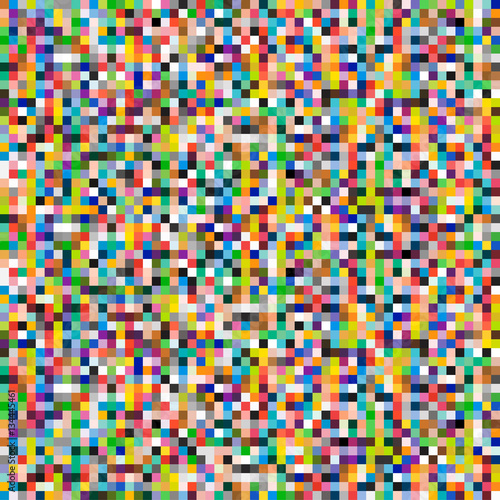 Colored Pixels Background