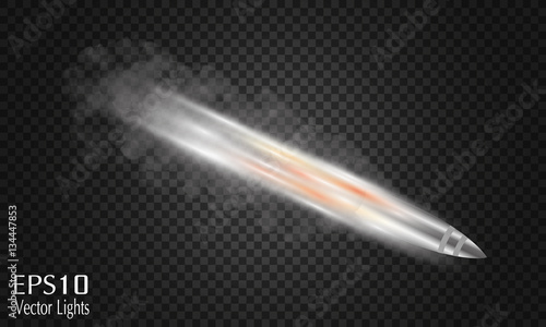 Flying bullet