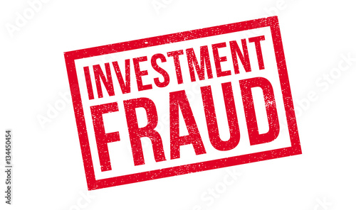 Investment Fraud rubber stamp. Grunge design with dust scratches. Effects can be easily removed for a clean, crisp look. Color is easily changed.