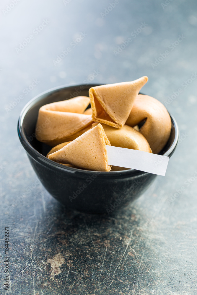 The fortune cookies. The fortune cookies.
