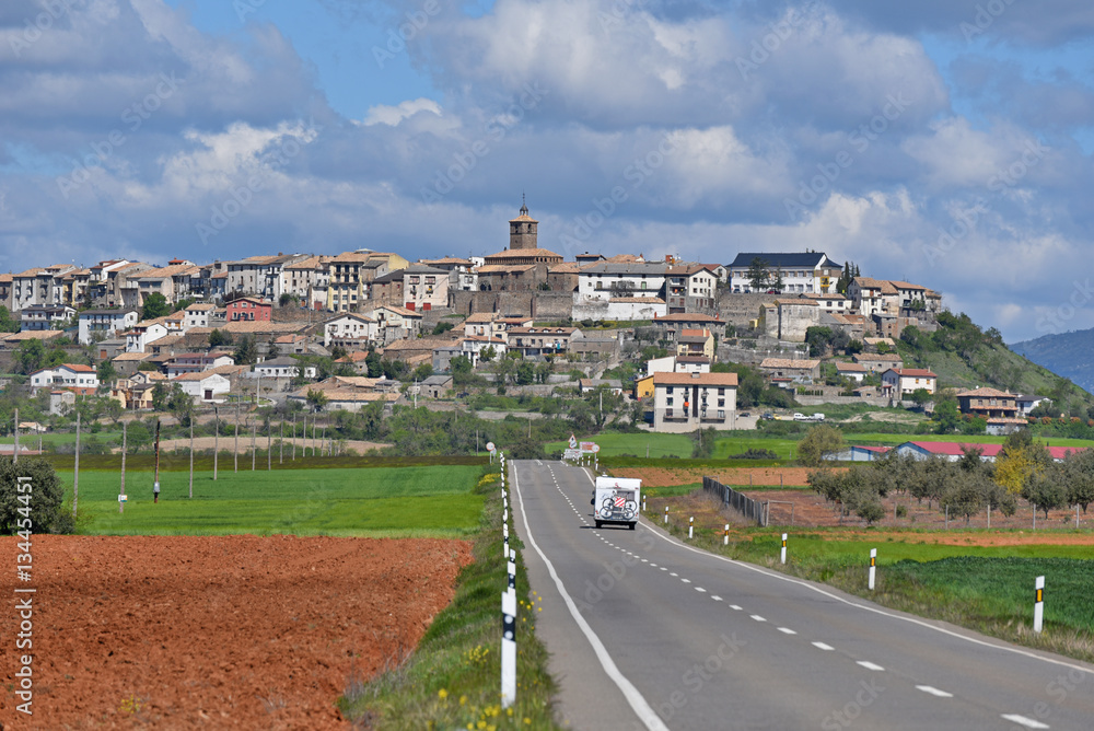 Hilltop village of Berdun