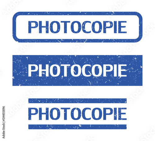 Tampon photocopie.