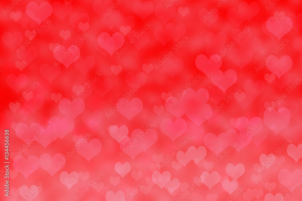 abstract Bokeh heart shape background abstract Bokeh heart shape background