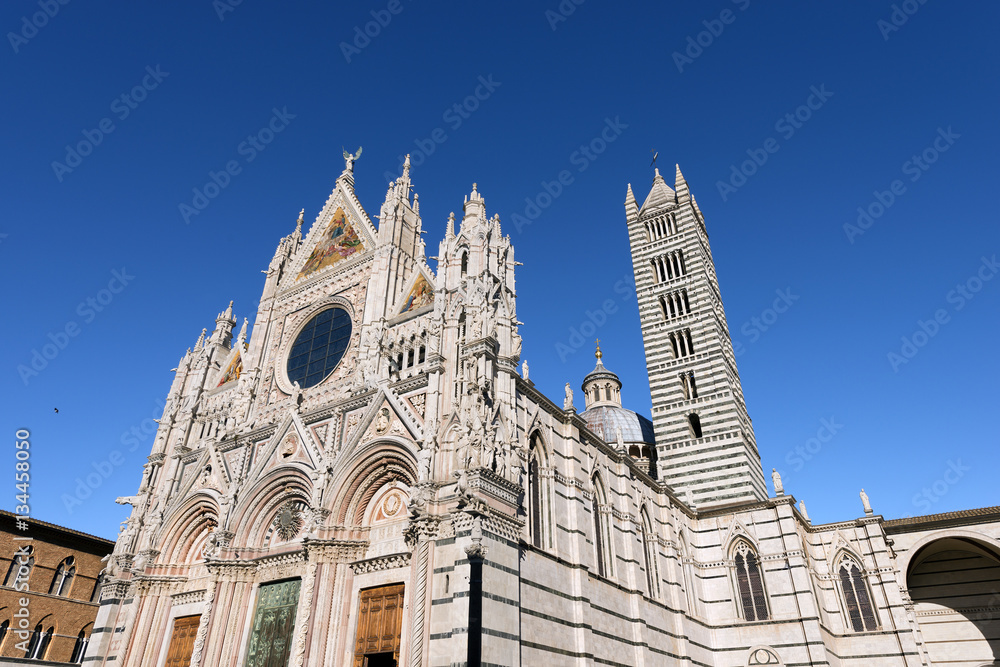 Siena Cathedral. Tuscany, Italy, Europe