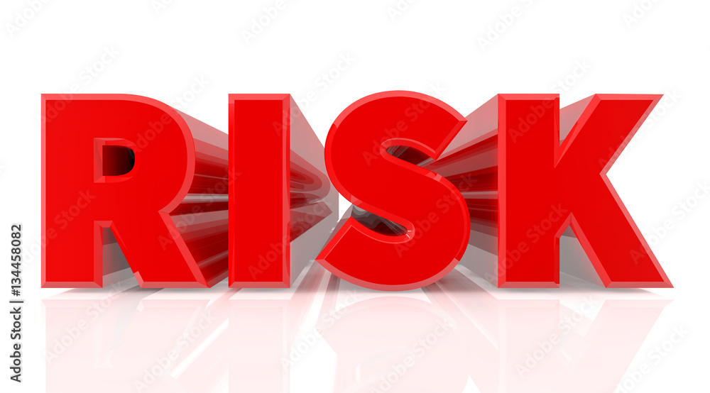 3D RISK word on white background 3d rendering 3D RISK word on white background 3d rendering