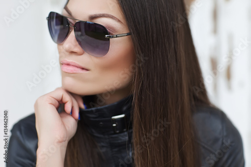 Girl in sunglasses 