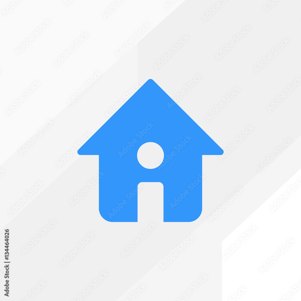 Home information minimalistic vector icon for web design and mobile application user interface Home information minimalistic vector icon for web design and mobile application user interface